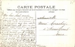 VINTAGE POSTCARD Paris Bois de Boulogne Trifle L Entered of the Park