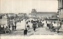 CPA Paris La Rue des Tuileries