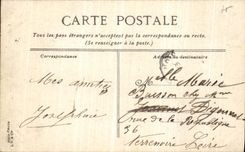 VINTAGE POSTCARD Paris Gardens of Trocadero Children