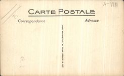 VINTAGE POSTCARD Paris Train station Holy Lazare Dimensions Court of Harbor