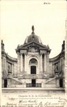 VINTAGE POSTCARD Paris Vault of ND of Consolation selevee on L site of the Bazaar of Charity street Jean Pin