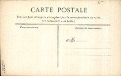 VINTAGE POSTCARD Bois de Boulogne Close to the Chinese House Horses