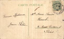 VINTAGE POSTCARD Garden D Acclimatization of Paris Indian Caravan