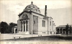 CPA Paris Cimetiere du Pere Lachaise Le Four Crematoire