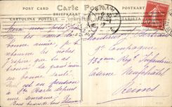 VINTAGE POSTCARD Bais of Boulogne Pond D Auteuil