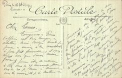 VINTAGE POSTCARD Paris the Museum of Luxembourg the Room of the Statues