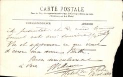 VINTAGE POSTCARD Paris L Hotel of the Invalids the Court D Honor