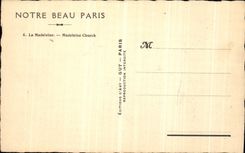 VINTAGE POSTCARD Our Paris Beautiful the Madeleine