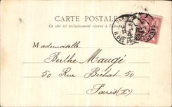 VINTAGE POSTCARD Paris Ambroise Thomas