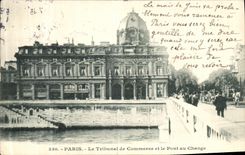 CPA Paris Le Tribunal de Commerce et le Pont au Change