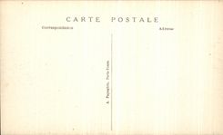 La POSTAL Paris Internatioale justo de la VENDIMIA de DES decorativo 1925 de la ruda de Pont Alejandro III de los artes hace compras