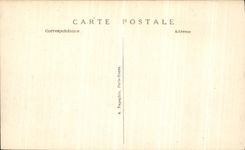 Exposicion internacional de Paris de la POSTAL de la VENDIMIA de la casa decorativa de los artes de Belgica