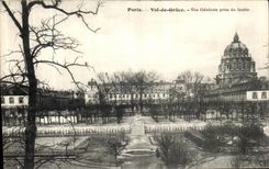 CPA Paris Val de Grace Vue Generale prise du Jardin