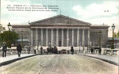 CPA Paris Chambre des Deputes Ancien Palais de la Duchesse de Bourbon