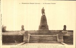 VINTAGE POSTCARD Beaumont Hamel the Scottish Monument Militaria