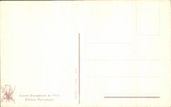 VINTAGE POSTCARD King Albert the President of the republic and general Joffre has Furnes Militaria