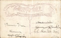 VINTAGE POSTCARD Affectionate Militaria Souvenir