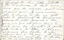 VINTAGE POSTCARD Prayer For L Absent Militaria