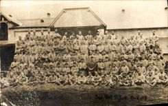 Real photo Green heart St Dear Just 1917 Soldats Militaria