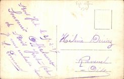 Real photo Green heart St Dear Just 1917 Soldats Militaria