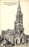 VINTAGE POSTCARD Albert Basilique of NR D of Brebieres View external of the Basilica