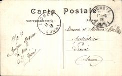 VINTAGE POSTCARD Albert Basilique of NR D De Brebieres the divine shepherdess by Delaplanche