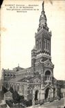 VINTAGE POSTCARD Albert the Basilica of NR D Brebieres View external of the Basilica