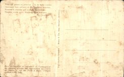 VINTAGE POSTCARD NR D of Lorette La Chapelle of the cemetery and the Tower