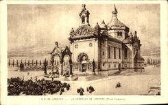 VINTAGE POSTCARD NR D of Lorette the vault of Lorette