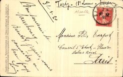 VINTAGE POSTCARD Graufthal Felsenlwohnungen