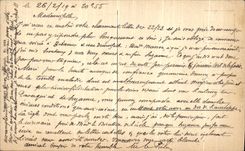 POSTAL de la VENDIMIA para clasificar a Blick Von Of Mariensaule