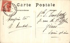 VINTAGE POSTCARD Maurupt Battle field L Is way De Pargny On Saulx Militaria