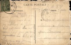 VINTAGE POSTCARD the Best Customer D Opposite Militaria