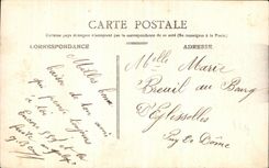 VINTAGE POSTCARD I Think has to You Militaria