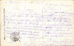 VINTAGE POSTCARD Honor with the Militaria Dragons