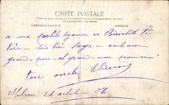 CPA Vous Souffrez de Quitter Le Beau Pays de France 