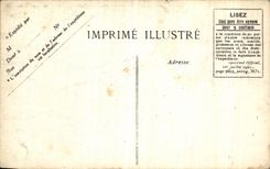 VINTAGE POSTCARD Fiftieth anniversary Of the Republic Birthday Of L Armistice Gambetta November 1920