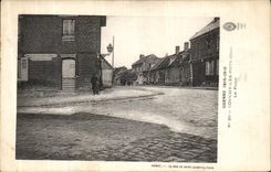 Guerra de Couchy de la POSTAL de la VENDIMIA los puentes de La Poste