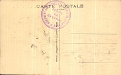 VINTAGE POSTCARD Out of Champagne Sommepy Navarin War memorial of combine Champagne