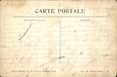 VINTAGE POSTCARD Arvillers Entered of the Militaria Village
