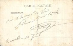 POSTAL L Artillierie de Campagne de la VENDIMIA con la salida del Shooting del retratamiento del soplo de Canon Militaria