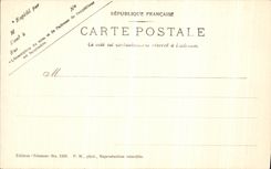 CPA Paris Parc Monceau le petit pont