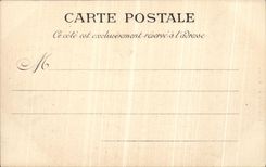 Monumento de Paris de la POSTAL de la VENDIMIA de la lumbrera de Gambetta