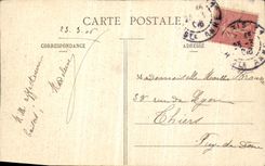 VINTAGE POSTCARD Paris Large Maessins of Louvre Street De Rivoli