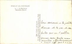CPA Paris Et Ses Merveilles La Madeleine 