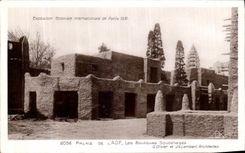 CPA Paris De L A O F Les Boutiques Soudanaises Exposition coloniale internationale Paris 1931