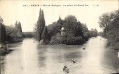 CPA Paris Bois de Boulogne La Pointe du Grand Lac 