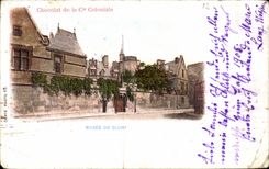 VINTAGE POSTCARD Paris Chocolate of the Colonial Co Museum of Cluny