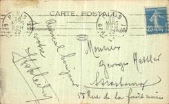 VINTAGE POSTCARD Paris Fountain out of bronze of the Place of the Harmony