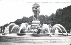 CPA Paris Fontaine Carpeaux Dans Le Parc Du Luxembourg